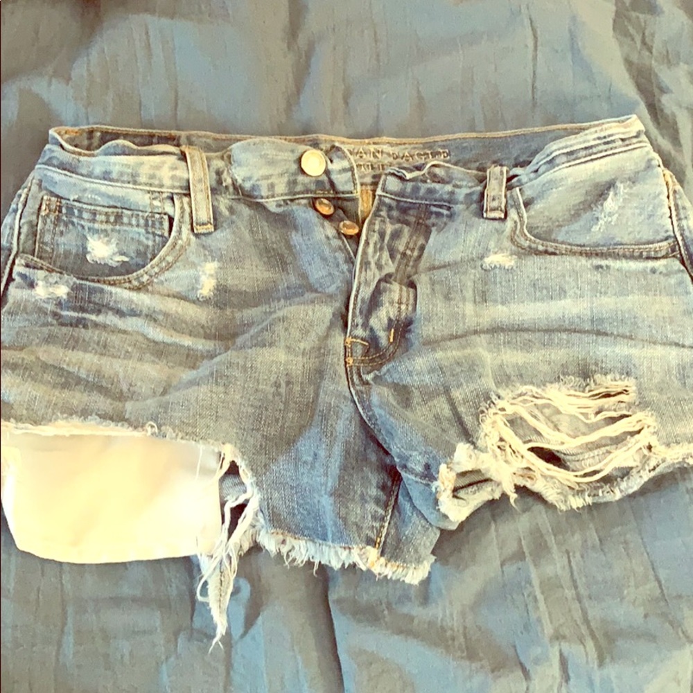 American Eagle Distressed Shorts